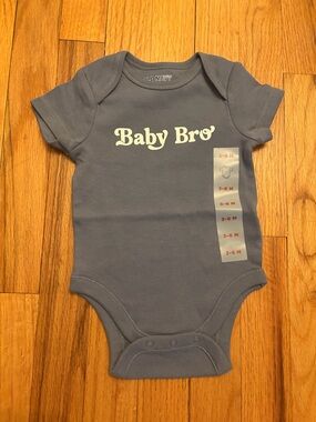 Old Navy Blue Baby Bro Infant Bodysuit